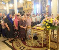 30.07.2017г. - 8 Неделя след Петдесетница. Архиерейска света Литургия в митрополитския храм „Св.вмчца Марина”, гр. Пловдив.