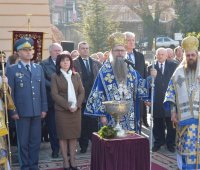 06.01.2018г. - Св. Богоявление (Йордановден). Освещаване на воинските знамена, катедрален храм 