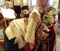 01.04.2018г. - Неделя на Цветница, Вход Господен в Йерусалим. Архиерейска св. Литургия в катедрален храм 