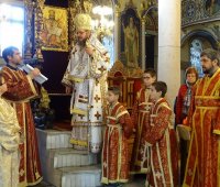 05.04.2018г. - 05.04.2018г. - Велики Четвъртък. Архиерейска св. Литургия и велик Маслосвет  в катедрален храм 