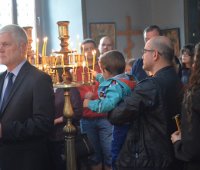 30.04.2018г. - Панихида по повод 142 години от Априлското въстание, храм 