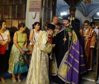 15.08.2019 г. - Успение на Пресвета Богородица - Архиерейска света Литургия за храмовия празник на катедралата на град Пазарджик.