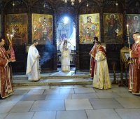 11.04.2020 г. - Архиерейска света Литургия за Лазаровден в катедрален храм 