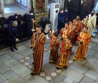 12.04.2020 г. - 6 Неделя на Великия пост - Вход Господен в Йерусалим /Цветница/. Архиерейска света Литургия в катедрален храм 
