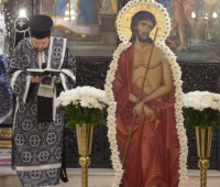 15.04.2020 г. - Велика сряда. Преждеосвещена света Литургия в митрополитския храм 