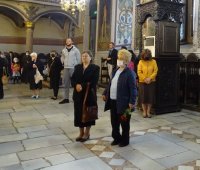 28.05.2020 г. - Архиерейска света Литургия за Възнесение Господне в катедралата на Пазарджик 