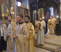 31.05.2020 г. - 7 Неделя след Пасха - на св. Отци от Първия вселенски събор. Св. апостол Ерм. Архиерейска св. Литургия в митрополитския храм „Св. Марина“, гр. Пловдив.