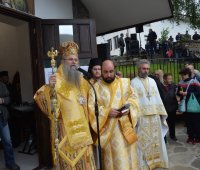 14.06.2020 г. - 1 Неделя след Петдесетница - на Всички светии. Чинопоследование на освещаване на нов храм - “Св. Йоан Предтеча” в село Брезе. Архиерейска св. Литургия.